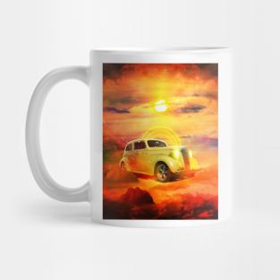 Yellow Car Mug